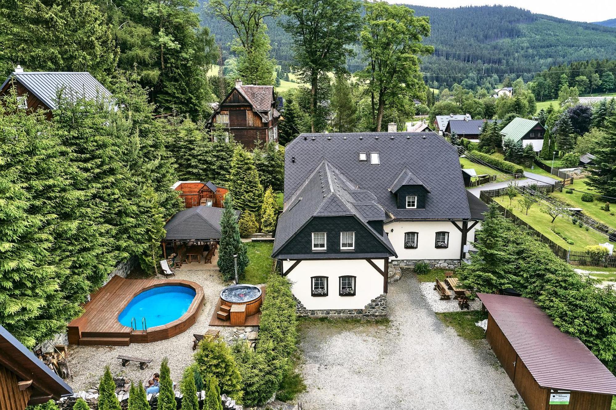 Penzion Ostruznik Ostružná Esterno foto