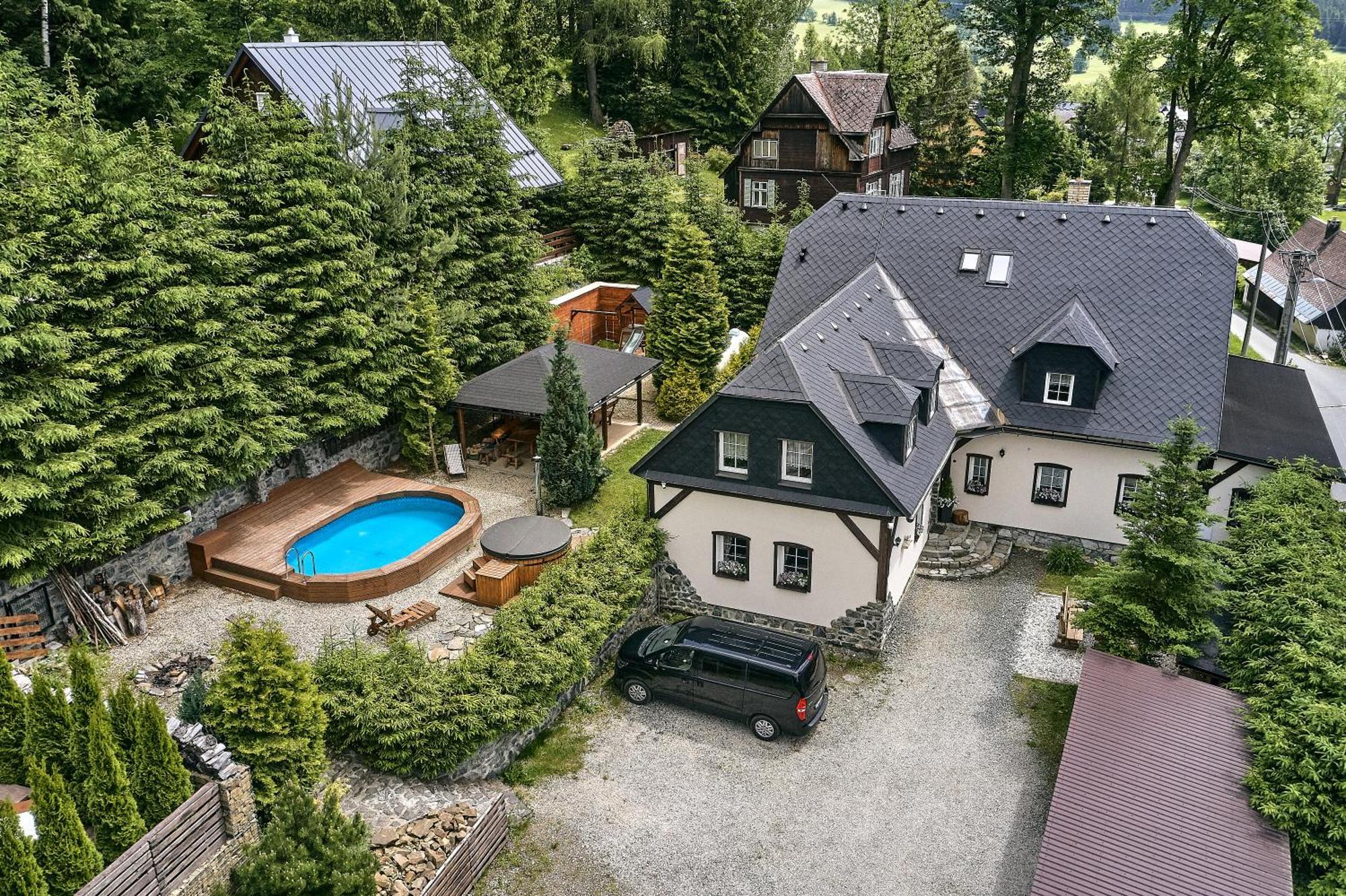 Penzion Ostruznik Ostružná Esterno foto